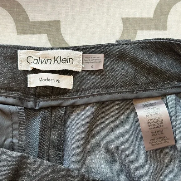 Calvin Klein women’s dress pants Size 6 in Indigo - Picture 3 of 4